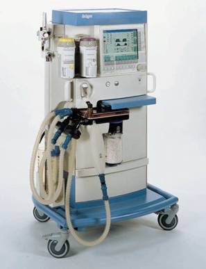 麻醉機-主要功能是為患者進行吸入性麻醉、代替呼吸、供應氧氧等